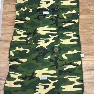 Camouflage Baby Car Seat Cover/Blanket canopy couture